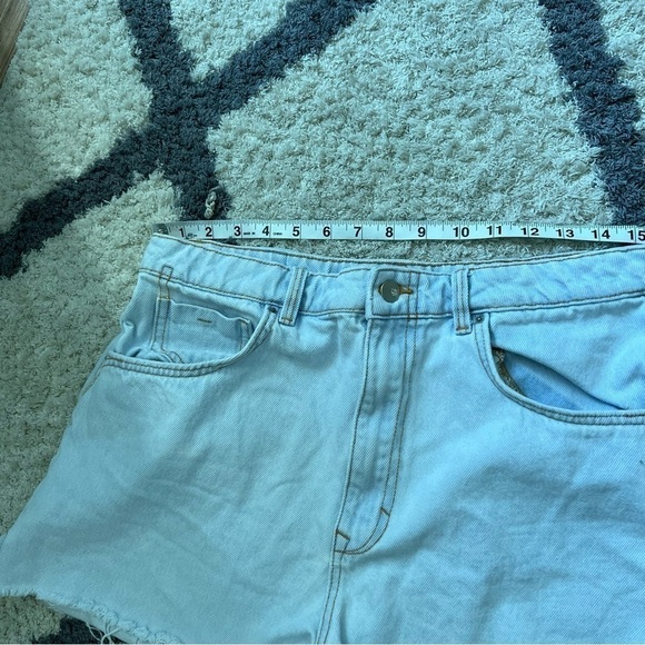 Zara High Rise Cutoff Denim Shorts - Picture 14 of 14